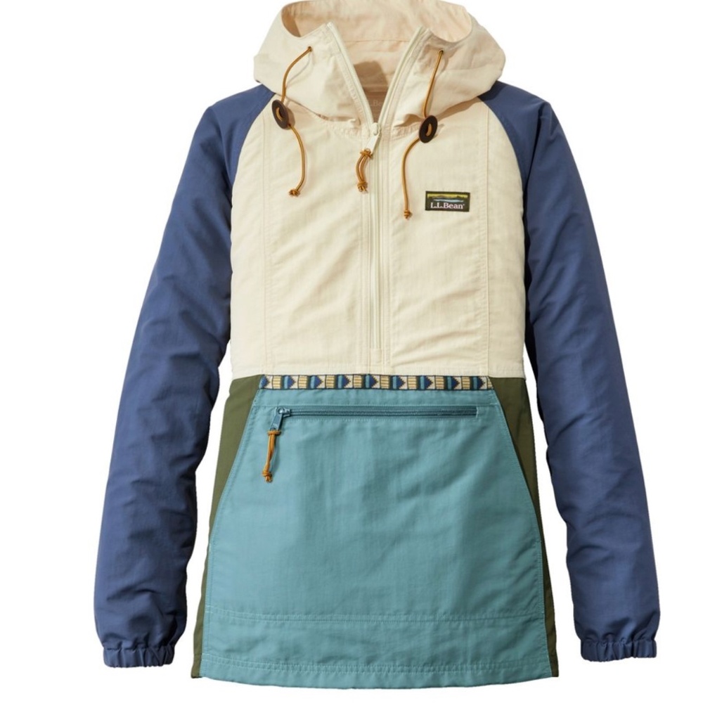 Women's Mountain Classic Anorak, Multi-Color Hooded  jacket XL